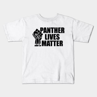 Panther Lives Matter [Black Edition] Kids T-Shirt